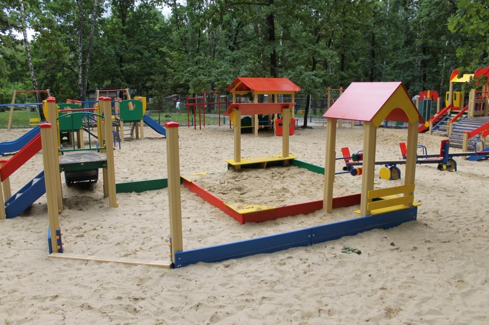 Песочный дворик с горкой СКИФ ИО 540 Детские площадки