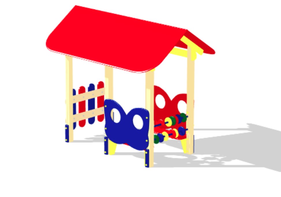 Домик средний СКИФ МФ 123 Детские площадки